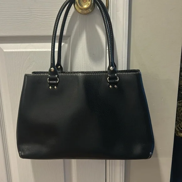 Kate Spade Black Leather Bag - Picture 3 of 6